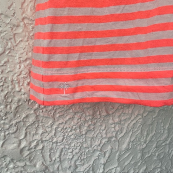 Lilly Pulitzer Women’s Kayley Dress in Sunrise Orange Boat Party Stripe Medium - Picture 5 of 10